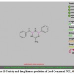 Figure 15-Toxicity and drug likeness prediction of Lead Compound NCI_403379.
