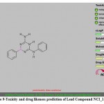 Figure 9-Toxicity and drug likeness prediction of Lead Compound NCI_113486.